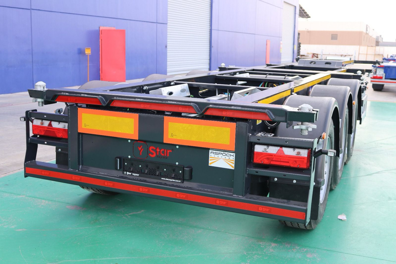 Star Yagcilar Telescopic container carrier - Container transporter/ Swap body semi-trailer: picture 1 Star Yagcilar Telescopic container carrier - Container transporter/ Swap body semi-trailer: picture 1