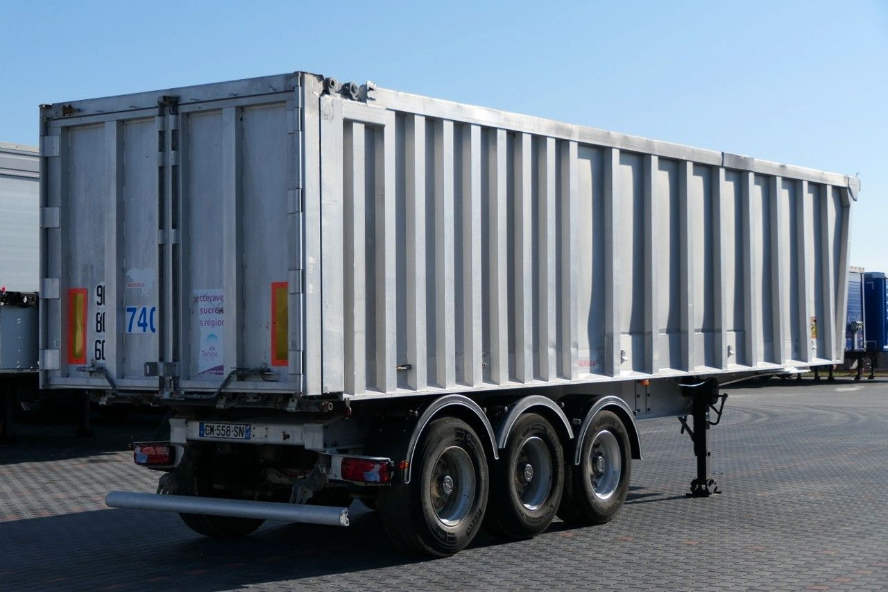 Tipper semi-trailer Benalu TIPPER 45 M3/WHOLE ALUMINIUM/5700 KG/FLAP-DOORS: picture 8