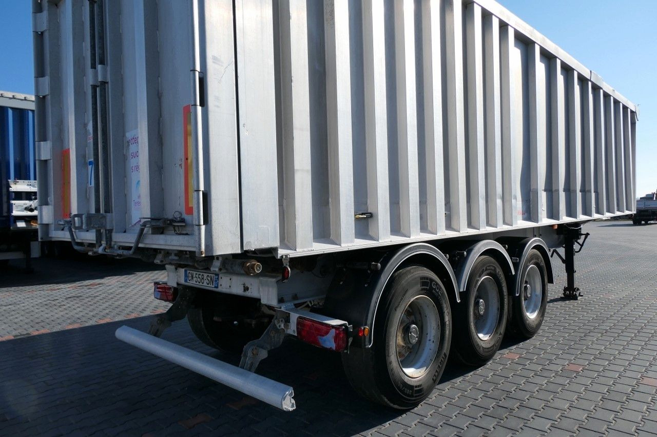 Tipper semi-trailer Benalu TIPPER 45 M3/WHOLE ALUMINIUM/5700 KG/FLAP-DOORS: picture 13