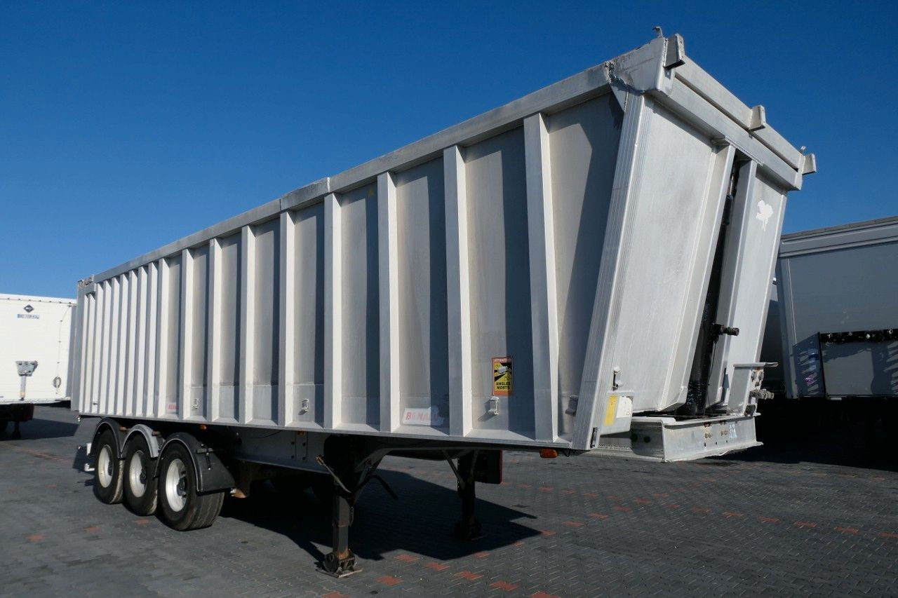 Tipper semi-trailer Benalu TIPPER 45 M3/WHOLE ALUMINIUM/5700 KG/FLAP-DOORS: picture 9