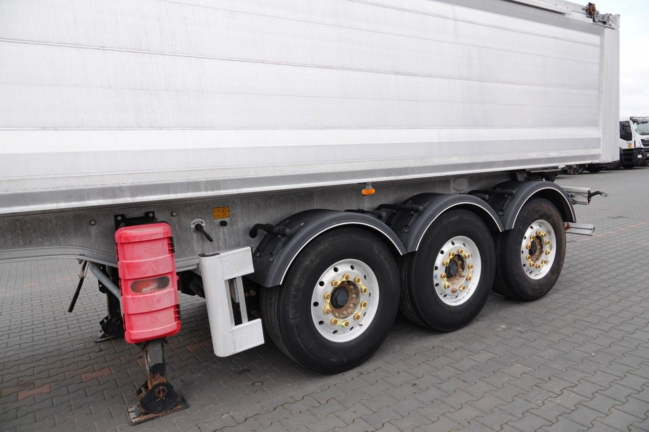 Tipper semi-trailer Benalu WYWROTKA / 25 m3 / ALUMINIOWA / OŚ PODNOSZONA /: picture 6