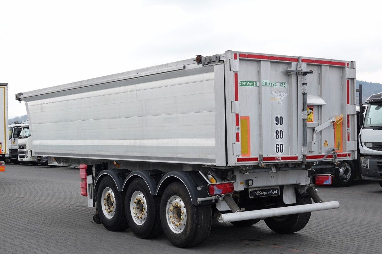 Benalu WYWROTKA / 26 m3 / ALUMINIOWA / OŚ PODNOSZONA / - Tipper semi-trailer: picture 2 Benalu WYWROTKA / 26 m3 / ALUMINIOWA / OŚ PODNOSZONA / - Tipper semi-trailer: picture 2