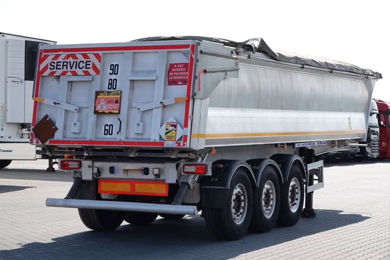 Benalu WYWROTKA 27 m3 / ALUMINIOWA / HYDRAULICZNA KLAPA - Tipper semi-trailer: picture 5 Benalu WYWROTKA 27 m3 / ALUMINIOWA / HYDRAULICZNA KLAPA - Tipper semi-trailer: picture 5