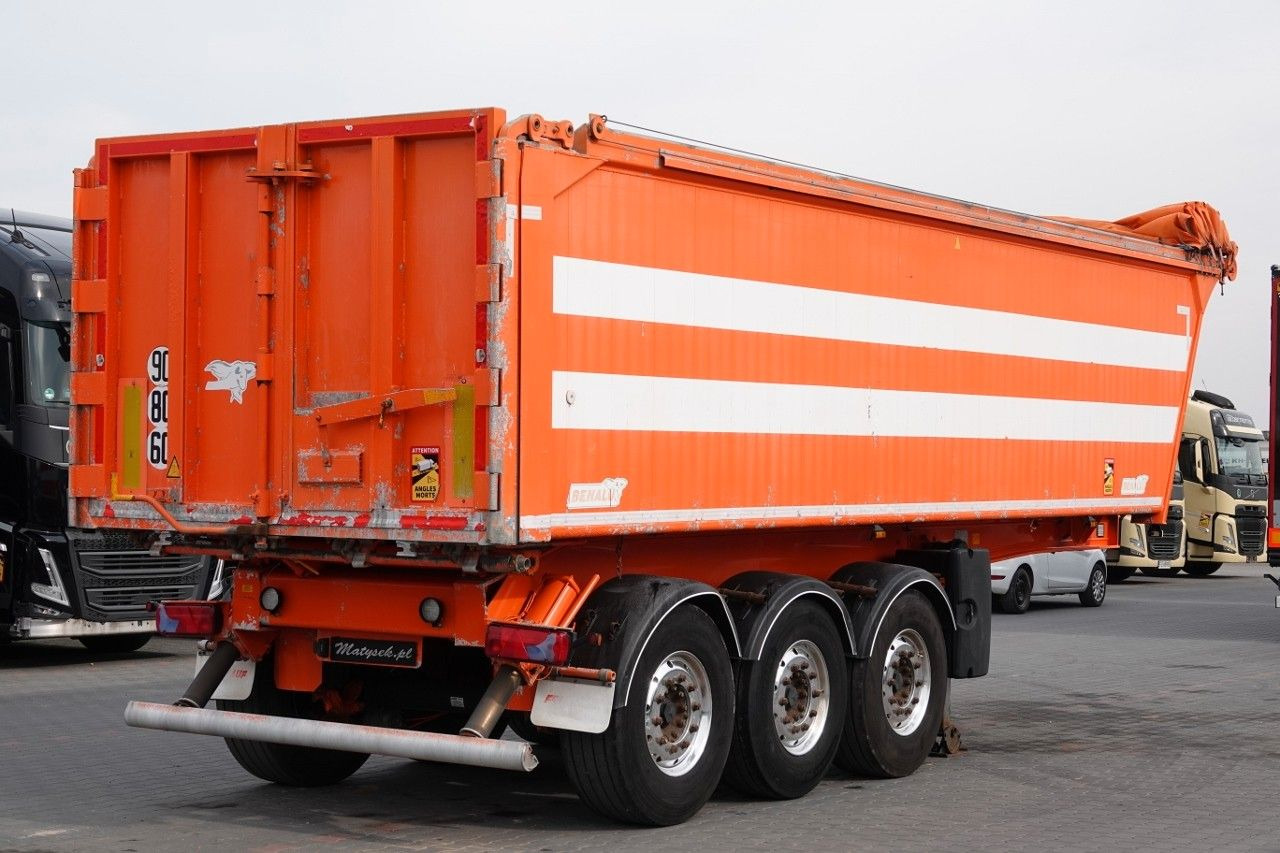 Tipper semi-trailer Benalu WYWROTKA 33 m3 / KLAPO-DRZWI / WAGA: 5500 KG / A: picture 7