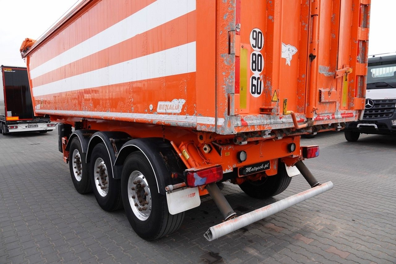 Tipper semi-trailer Benalu WYWROTKA 33 m3 / KLAPO-DRZWI / WAGA: 5500 KG / A: picture 11