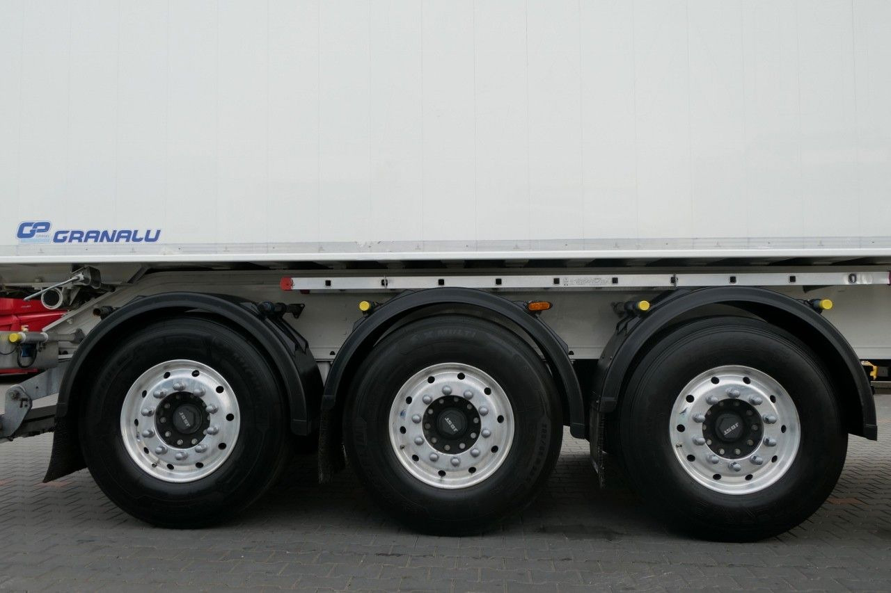 Tipper semi-trailer Benalu WYWROTKA 59 m3 / ALUFELGI / 2021 ROK / MAŁO UŻYW: picture 13