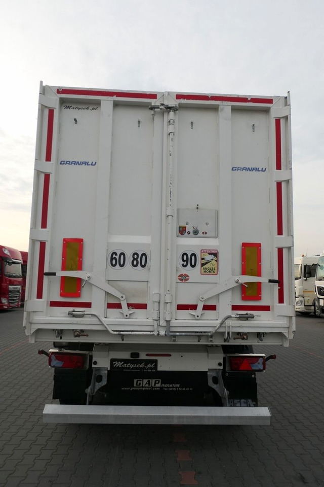 Tipper semi-trailer Benalu WYWROTKA 59 m3 / ALUFELGI / 2021 ROK / MAŁO UŻYW: picture 6