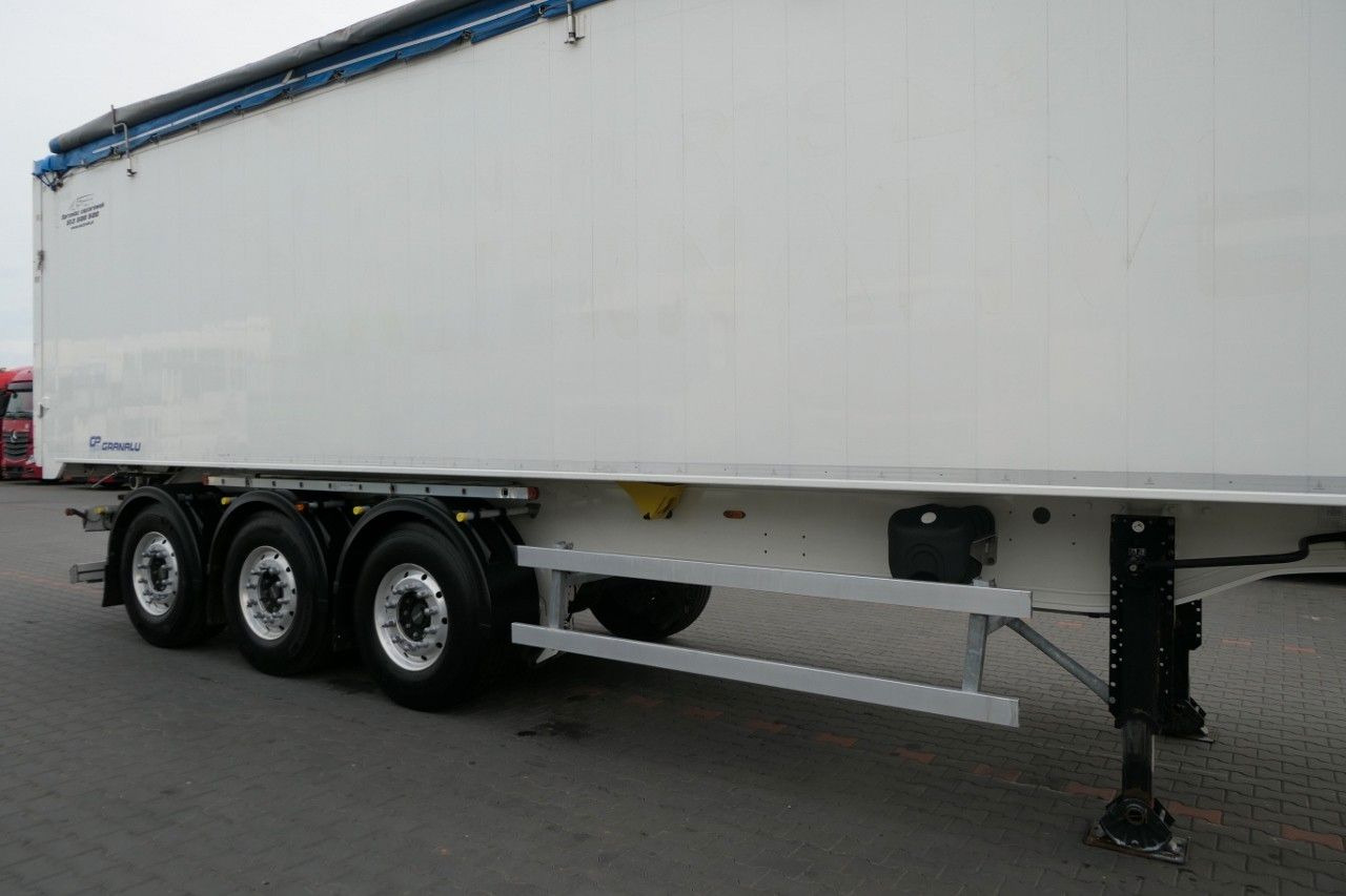 Tipper semi-trailer Benalu WYWROTKA 59 m3 / ALUFELGI / 2021 ROK / MAŁO UŻYW: picture 10