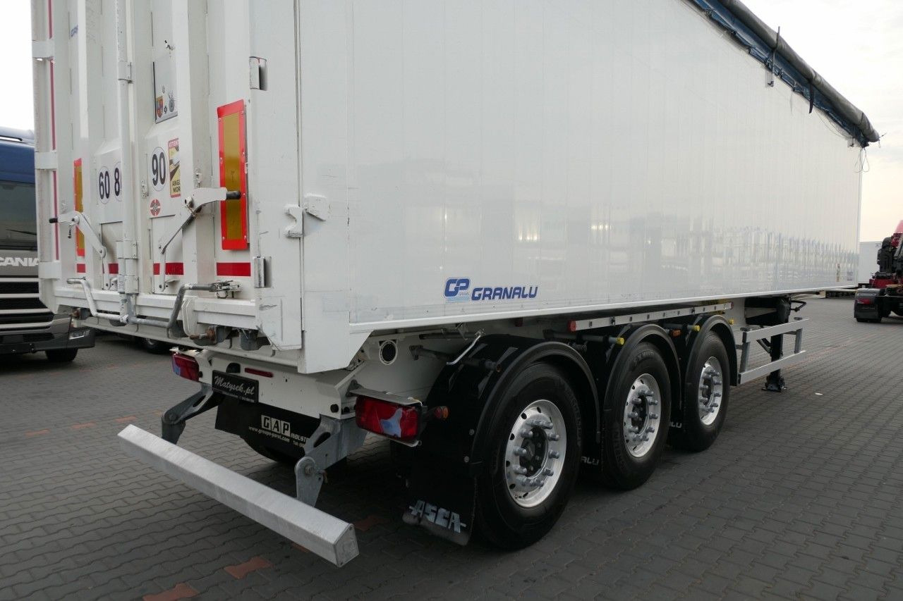 Tipper semi-trailer Benalu WYWROTKA 59 m3 / ALUFELGI / 2021 ROK / MAŁO UŻYW: picture 7