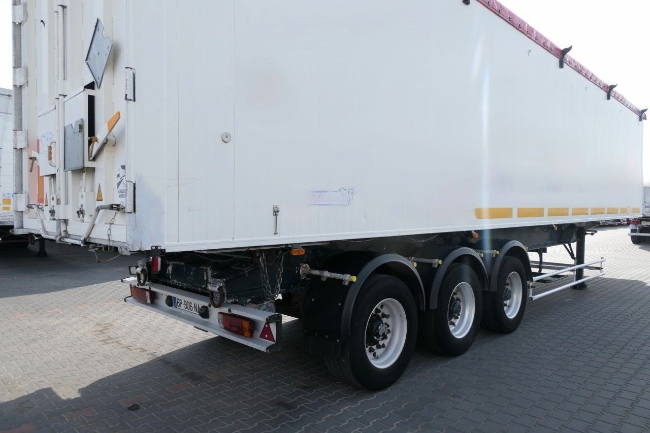 Tipper semi-trailer Benalu WYWROTKA 75 m3 / ALUFELGI / SPROWADZONA: picture 13
