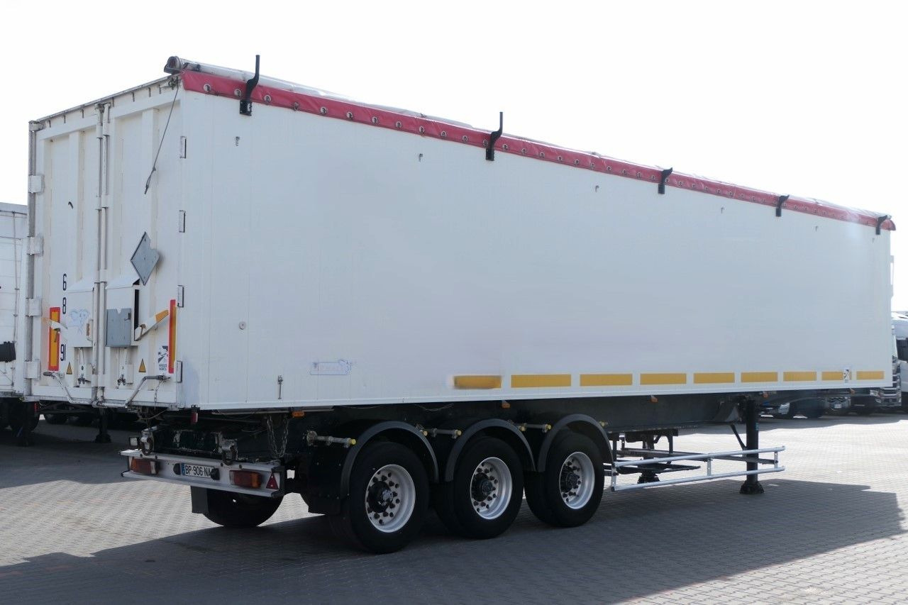 Tipper semi-trailer Benalu WYWROTKA 75 m3 / ALUFELGI / SPROWADZONA: picture 8