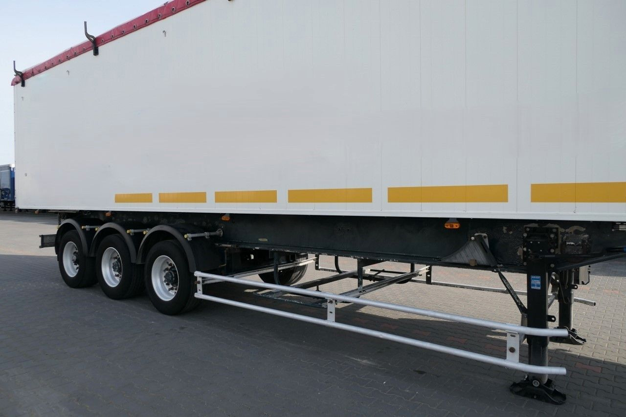 Tipper semi-trailer Benalu WYWROTKA 75 m3 / ALUFELGI / SPROWADZONA: picture 11