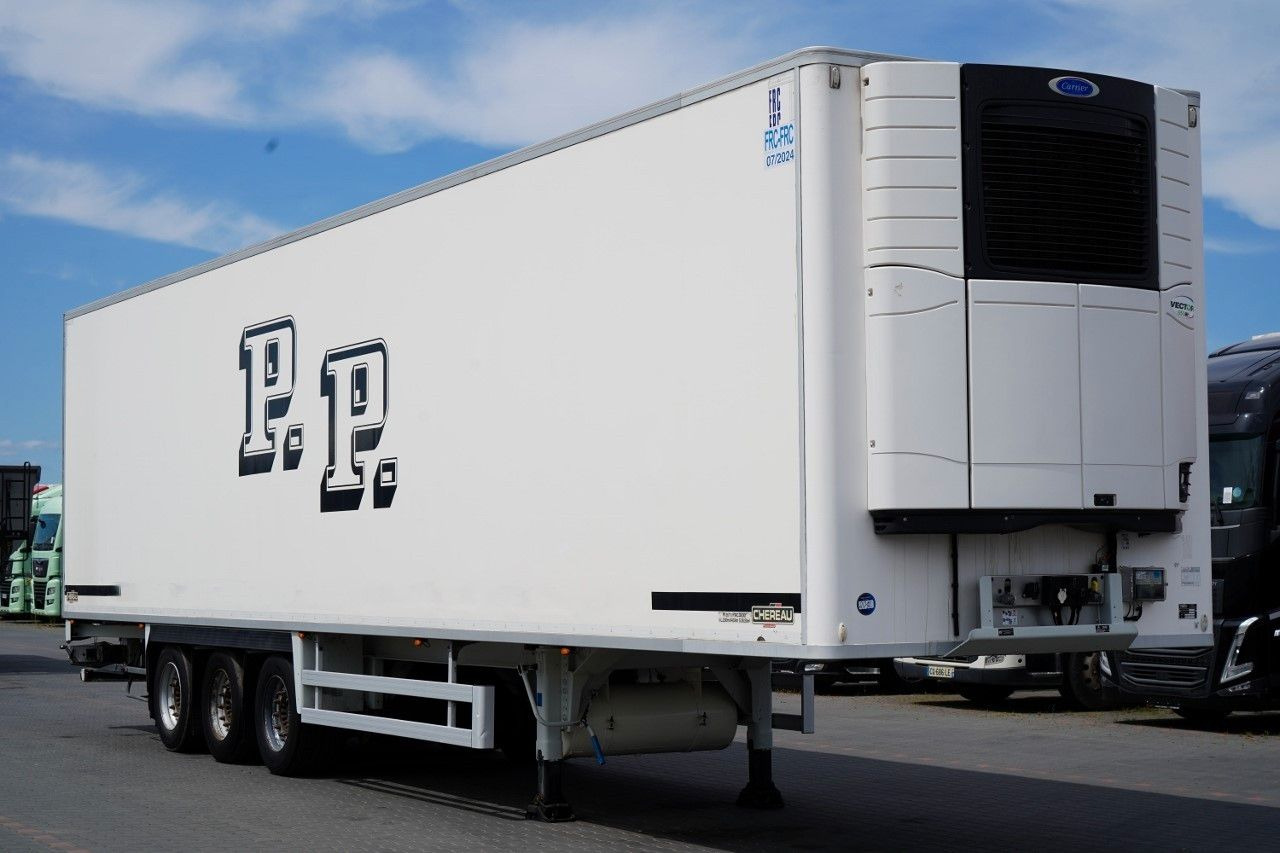 Chereau CHŁODNIA / CARRIER VECTOR 1950MT / DOPPELSTOCK - Refrigerated semi-trailer: picture 1 Chereau CHŁODNIA / CARRIER VECTOR 1950MT / DOPPELSTOCK - Refrigerated semi-trailer: picture 1
