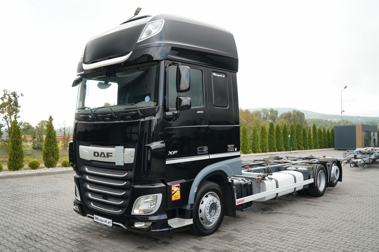 DAF XF 480 / BDF / 6X2 / SSC / I-PARK COOL / OŚ POD - Container transporter/ Swap body truck: picture 1 DAF XF 480 / BDF / 6X2 / SSC / I-PARK COOL / OŚ POD - Container transporter/ Swap body truck: picture 1
