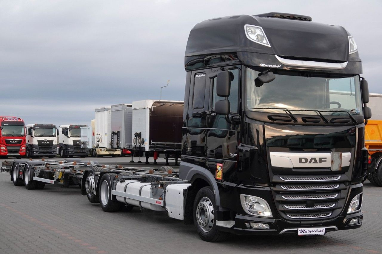 DAF XF 480 / BDF / ZESTAW TANDEM / 2019 / PO KONTRAK - Container transporter/ Swap body truck: picture 1 DAF XF 480 / BDF / ZESTAW TANDEM / 2019 / PO KONTRAK - Container transporter/ Swap body truck: picture 1