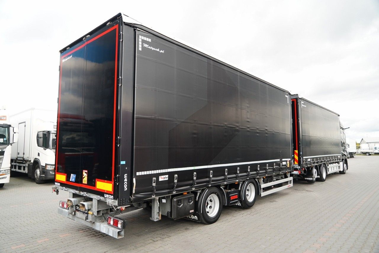DAF XG 480 / ZESTAW TANDEM / 120 M3 / PRZEJAZDOWY / - Curtain side truck: picture 3 DAF XG 480 / ZESTAW TANDEM / 120 M3 / PRZEJAZDOWY / - Curtain side truck: picture 3