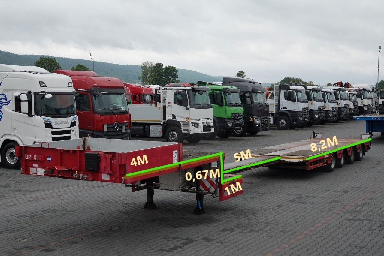 Faymonville NISKOPODWOZIE / STN-4AX / ROZCIĄGANA / 4 OSIE / - Low loader semi-trailer: picture 2 Faymonville NISKOPODWOZIE / STN-4AX / ROZCIĄGANA / 4 OSIE / - Low loader semi-trailer: picture 2