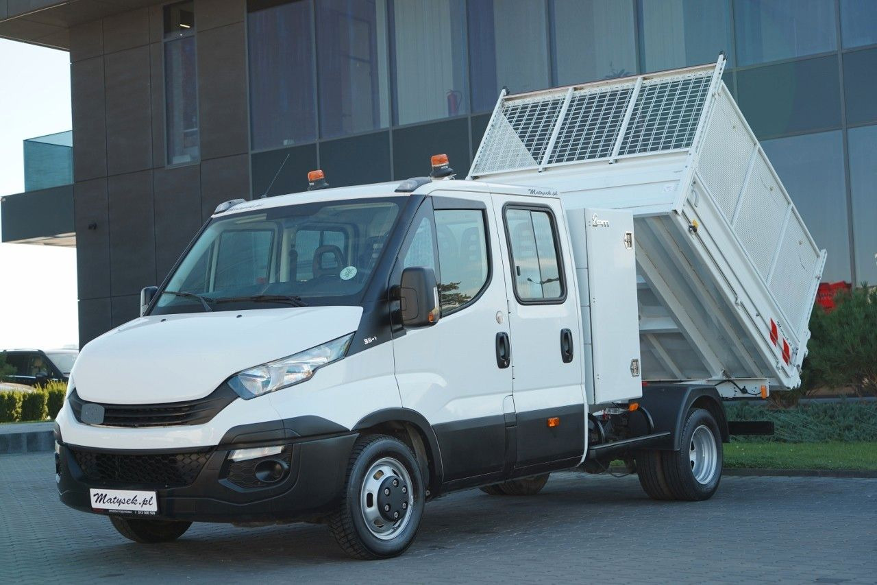 Iveco DAILY 35-140 / BRYGADOWKA / WYWROTKA / BLIŹNIAK - Tipper van, Crew cab van: picture 1 Iveco DAILY 35-140 / BRYGADOWKA / WYWROTKA / BLIŹNIAK - Tipper van, Crew cab van: picture 1
