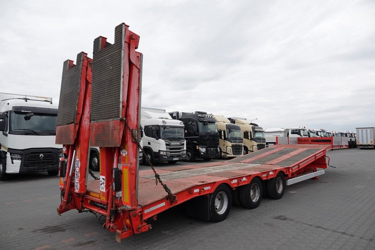 Kaiser S450 / NACZEPA LAWETA / NISKOPODWOZIE / PODEST H - Low loader semi-trailer: picture 5 Kaiser S450 / NACZEPA LAWETA / NISKOPODWOZIE / PODEST H - Low loader semi-trailer: picture 5