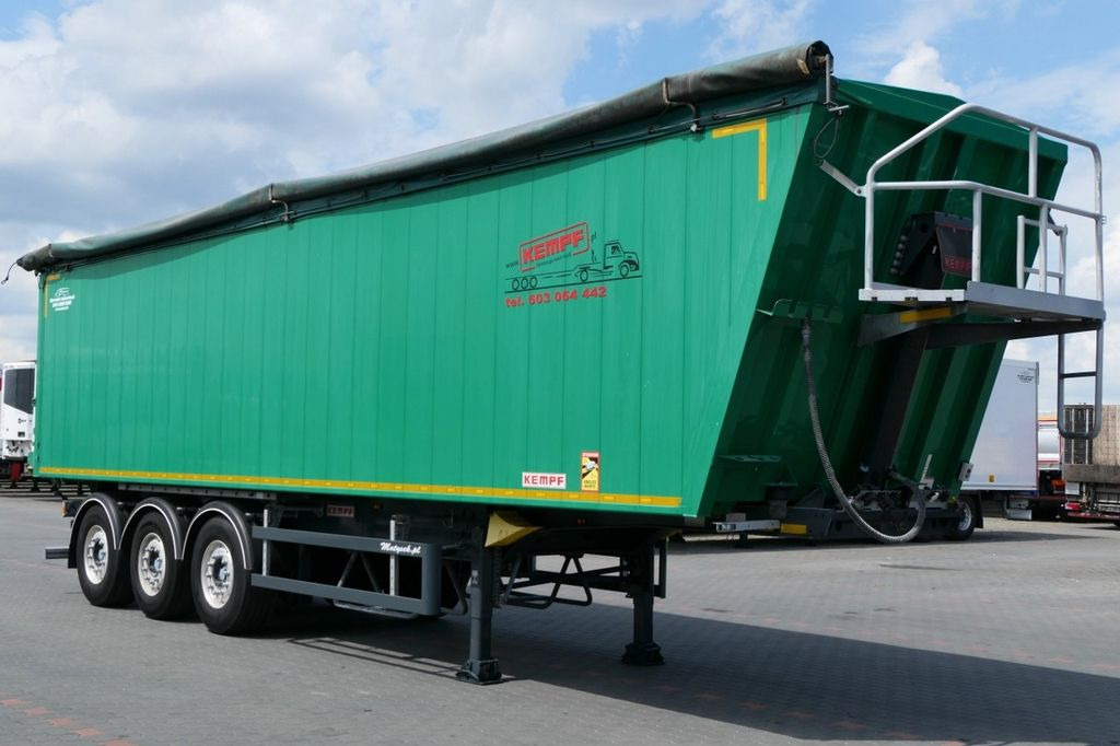Kempf WYWROTKA 60m3 / 2018 ROK / KLAPO DRZWI / OŚ PODN Kempf WYWROTKA 60m3 / 2018 ROK / KLAPO DRZWI / OŚ PODN - Curtainsider semi-trailer: picture 1 Kempf WYWROTKA 60m3 / 2018 ROK / KLAPO DRZWI / OŚ PODN Kempf WYWROTKA 60m3 / 2018 ROK / KLAPO DRZWI / OŚ PODN - Curtainsider semi-trailer: picture 1