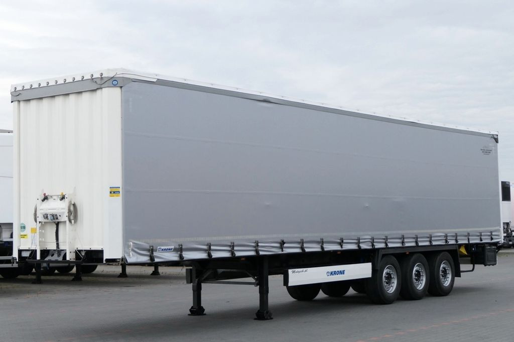 Krone CURTAINSIDER /STANDARD/LIFT ROOF & AXLE - Curtainsider semi-trailer: picture 1 Krone CURTAINSIDER /STANDARD/LIFT ROOF & AXLE - Curtainsider semi-trailer: picture 1