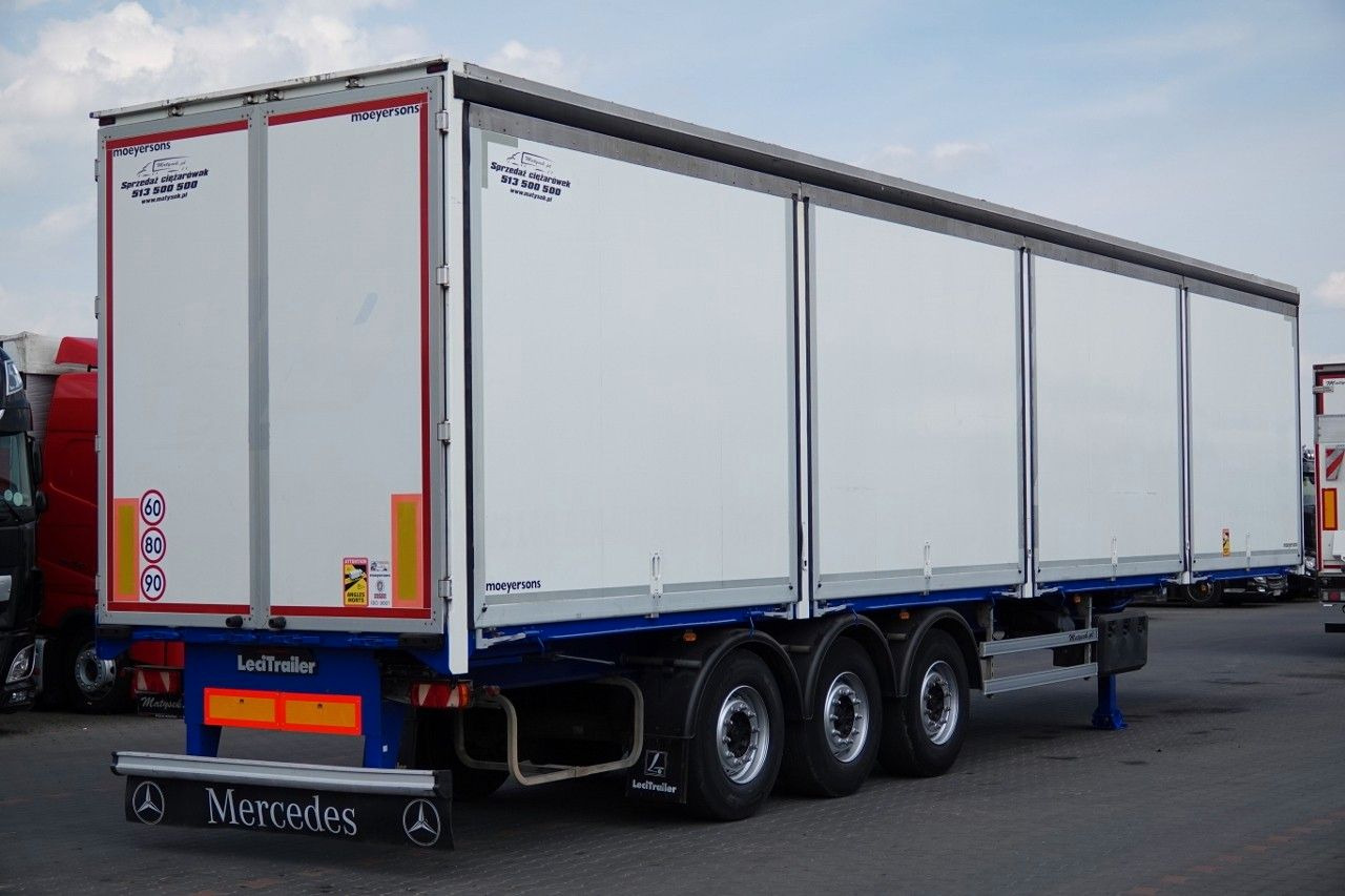 LeciTrailer KONTENER / KOFFER / OTWIERANE BOKI / MOCNA PODŁO - Refrigerated semi-trailer: picture 2 LeciTrailer KONTENER / KOFFER / OTWIERANE BOKI / MOCNA PODŁO - Refrigerated semi-trailer: picture 2