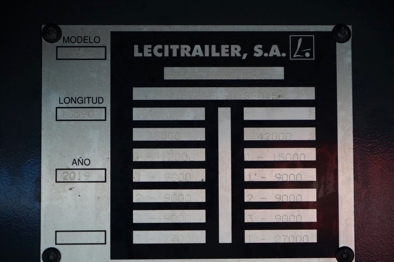 Refrigerated semi-trailer LeciTrailer KONTENER / SAF / 2019 ROK: picture 24 Refrigerated semi-trailer LeciTrailer KONTENER / SAF / 2019 ROK: picture 24