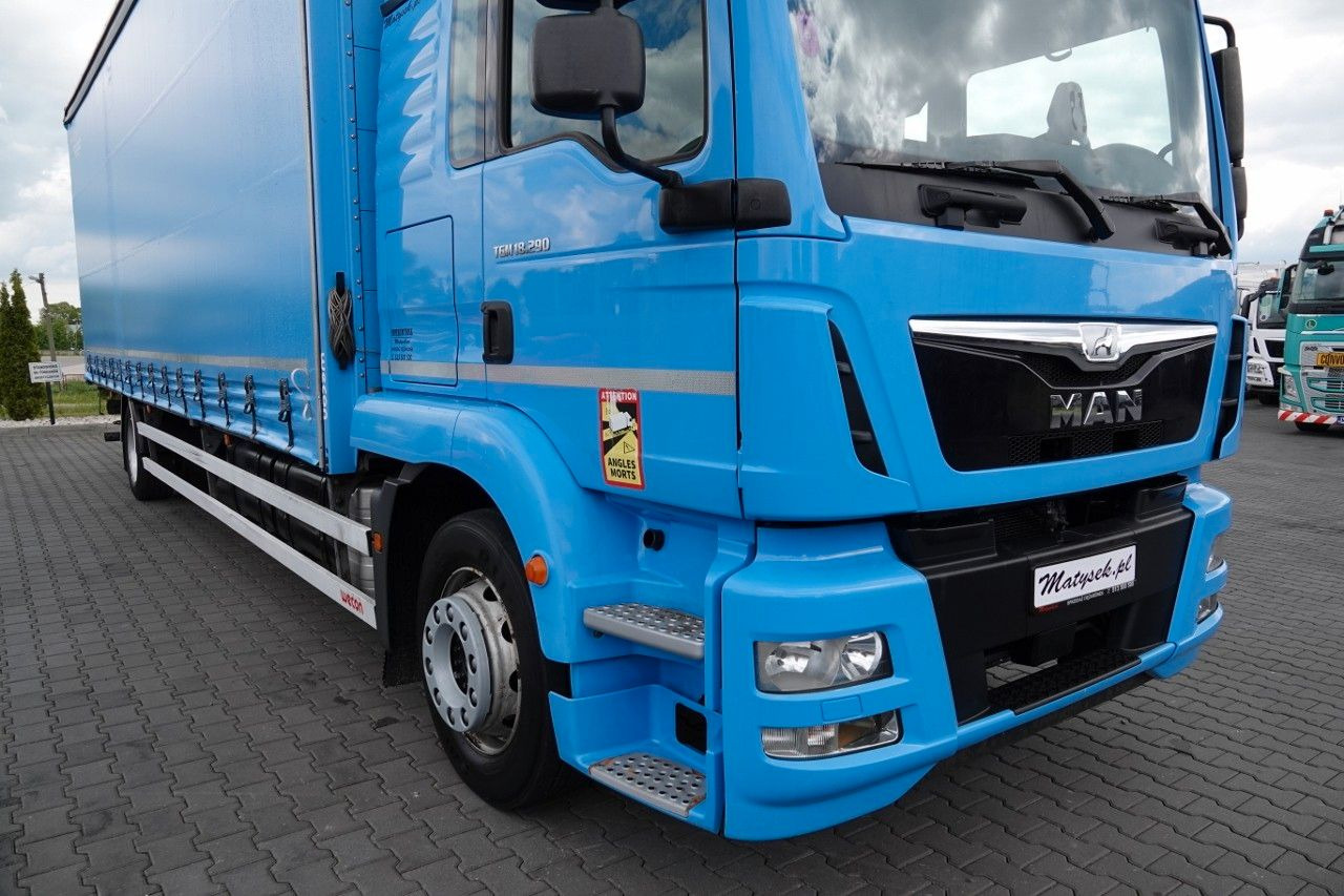 MAN TGM 18.290 / 6x2 / FIRANKA - 8,9 m / SOLÓWKA / - Curtain side truck: picture 5 MAN TGM 18.290 / 6x2 / FIRANKA - 8,9 m / SOLÓWKA / - Curtain side truck: picture 5
