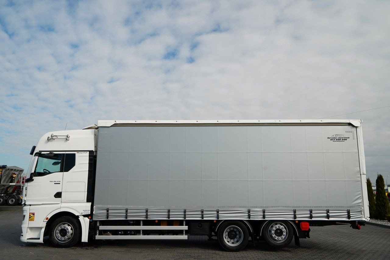 MAN TGX 26.470 / 6x2 / FIRANKA / SOLÓWKA / 6x2 / 12 - Curtain side truck: picture 3 MAN TGX 26.470 / 6x2 / FIRANKA / SOLÓWKA / 6x2 / 12 - Curtain side truck: picture 3