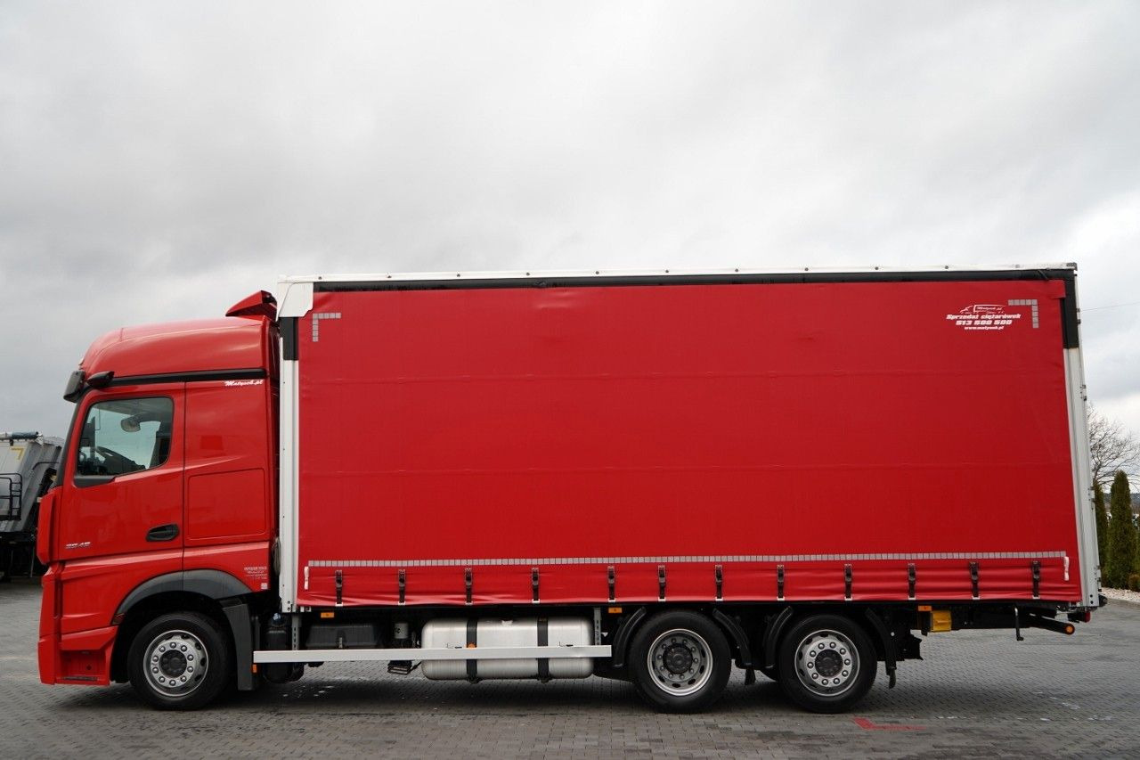 Mercedes-Benz ACTROS / 2545 / SOLÓWKA / 6x2 / I-PARK COOL / - Curtain side truck: picture 2 Mercedes-Benz ACTROS / 2545 / SOLÓWKA / 6x2 / I-PARK COOL / - Curtain side truck: picture 2