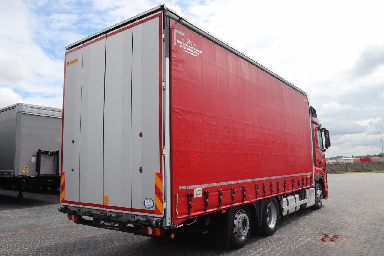 Mercedes-Benz ACTROS 2548 / ZESTAW TANDEM 120 M3 / PRZEJAZDOWY - Curtain side truck: picture 3 Mercedes-Benz ACTROS 2548 / ZESTAW TANDEM 120 M3 / PRZEJAZDOWY - Curtain side truck: picture 3