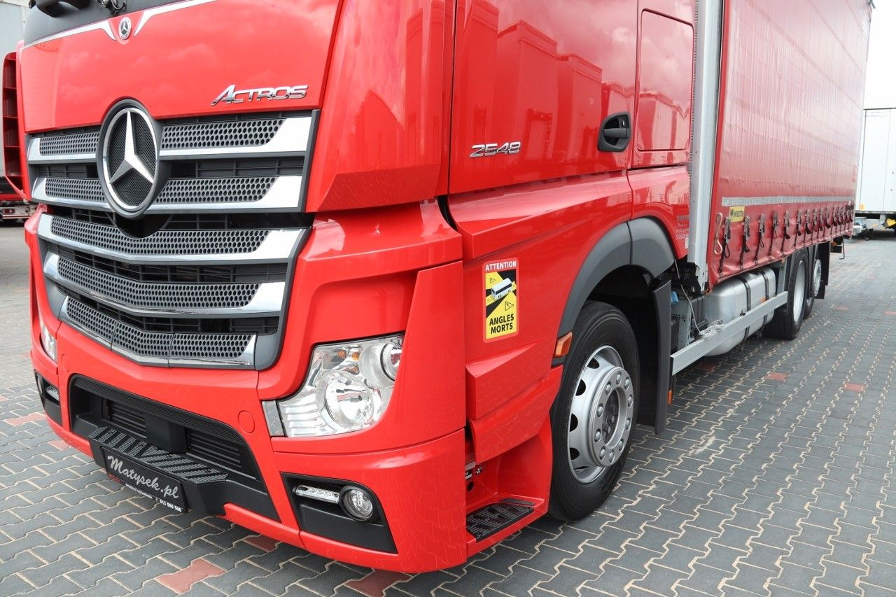 Mercedes-Benz ACTROS 2548 / ZESTAW TANDEM 120 M3 / PRZEJAZDOWY - Curtain side truck: picture 5 Mercedes-Benz ACTROS 2548 / ZESTAW TANDEM 120 M3 / PRZEJAZDOWY - Curtain side truck: picture 5