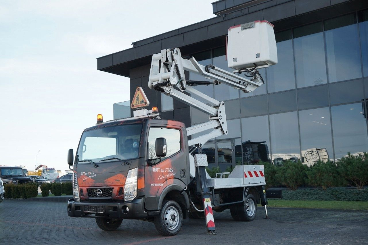 Nissan CABSTAR / ZWYŻKA 16,3 METRÓW / BLIŹNIAK / UDŹWIG - Truck mounted aerial platform: picture 1 Nissan CABSTAR / ZWYŻKA 16,3 METRÓW / BLIŹNIAK / UDŹWIG - Truck mounted aerial platform: picture 1