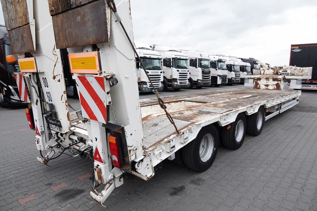Low loader semi-trailer ROBUSTE KAISER / NACZEPA LAWETA / NISKOPODWOZIOW: picture 10