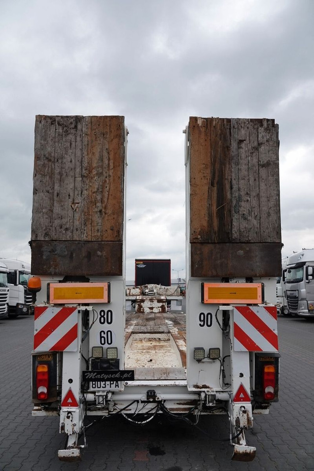 Low loader semi-trailer ROBUSTE KAISER / NACZEPA LAWETA / NISKOPODWOZIOW: picture 9