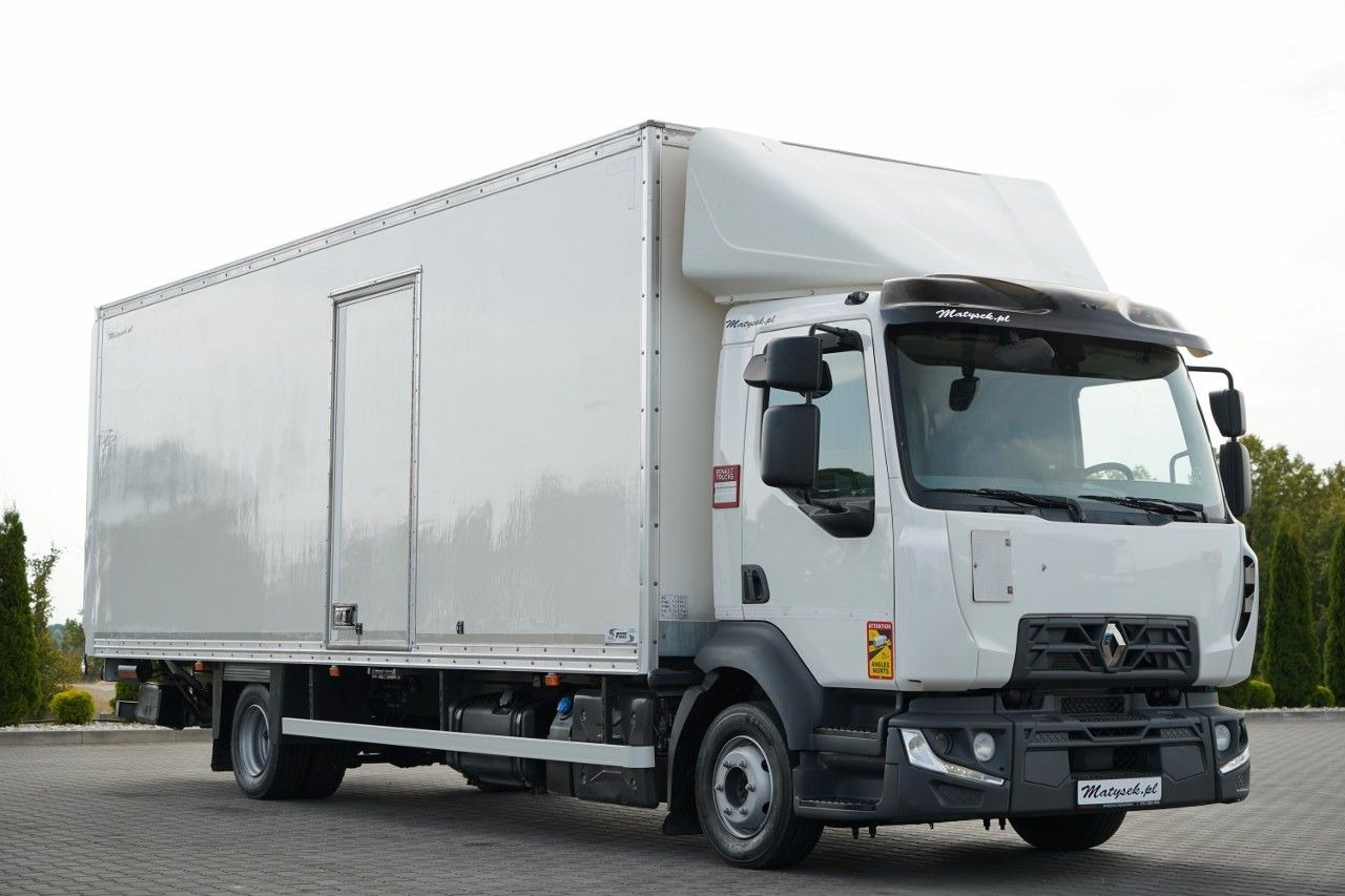 Renault D 210 / 4x2 / KONTENER / 7,5M / WINDA DHOLLANDIA - Box truck: picture 1 Renault D 210 / 4x2 / KONTENER / 7,5M / WINDA DHOLLANDIA - Box truck: picture 1