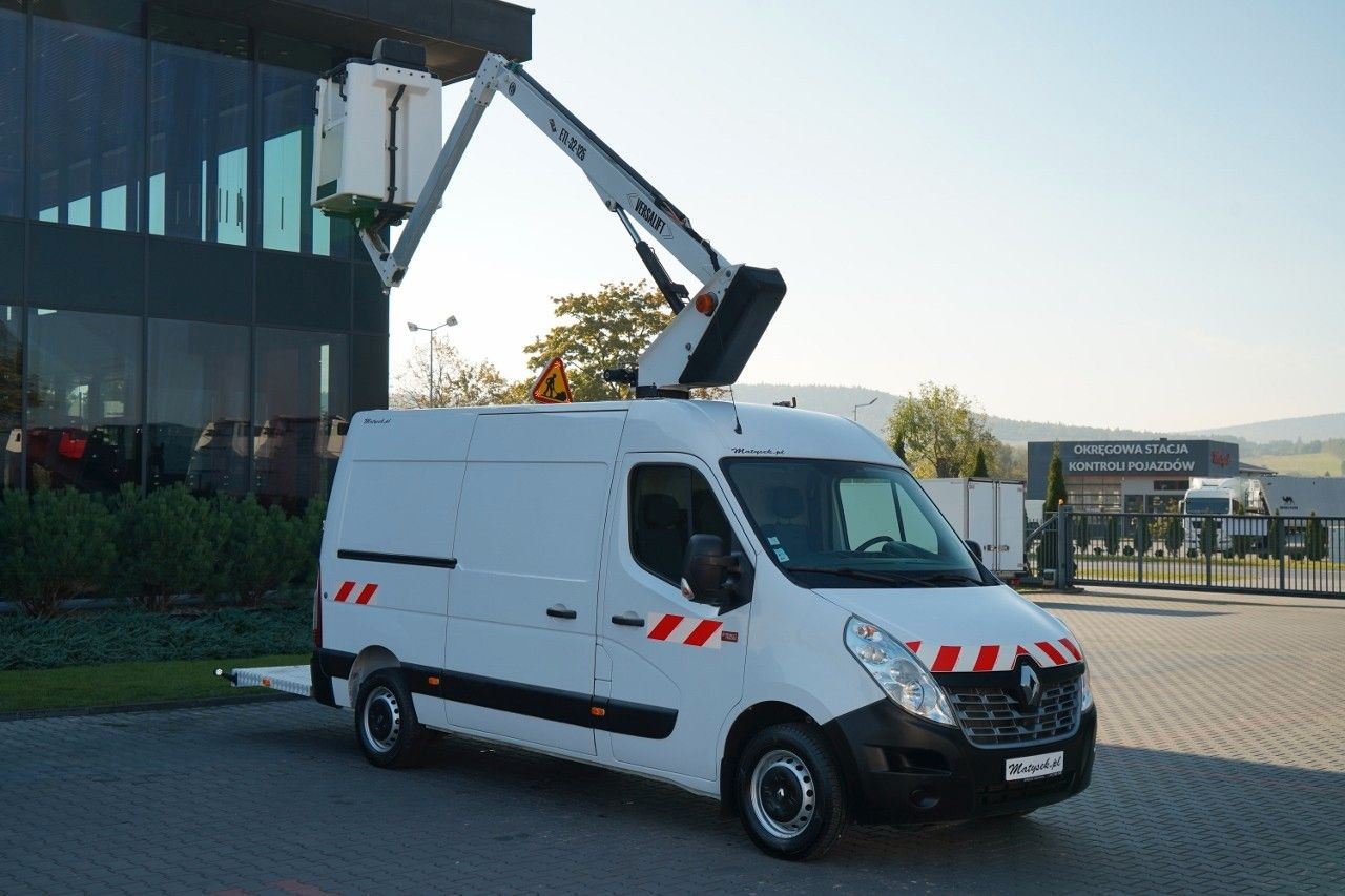 Renault MASTER / PODNOŚNIK KOSZOWY - 10.5 m / BLASZAK + - Truck mounted aerial platform: picture 1 Renault MASTER / PODNOŚNIK KOSZOWY - 10.5 m / BLASZAK + - Truck mounted aerial platform: picture 1