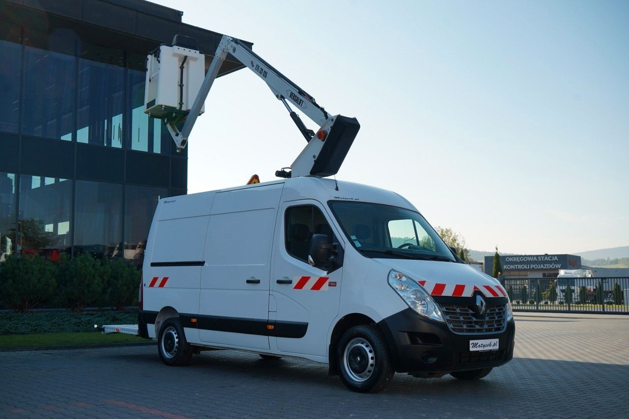 Renault MASTER / PODNOŚNIK KOSZOWY - 10.5 m / BLASZAK + - Truck mounted aerial platform: picture 2 Renault MASTER / PODNOŚNIK KOSZOWY - 10.5 m / BLASZAK + - Truck mounted aerial platform: picture 2