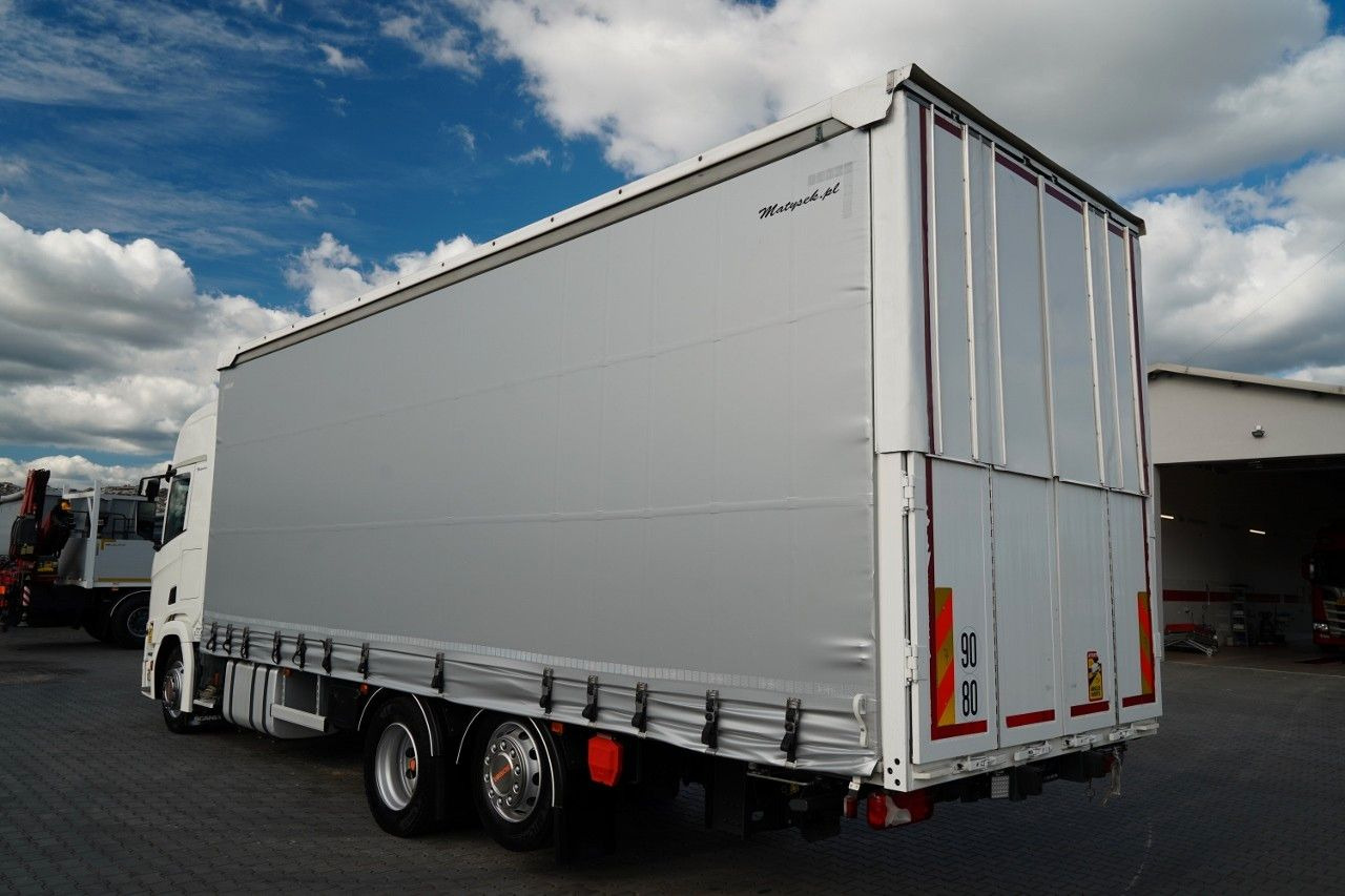 Scania R 450 / MEGA / 6x2 / FIRANKA - 8,2 m / SOLÓWKA / - Curtain side truck: picture 4 Scania R 450 / MEGA / 6x2 / FIRANKA - 8,2 m / SOLÓWKA / - Curtain side truck: picture 4