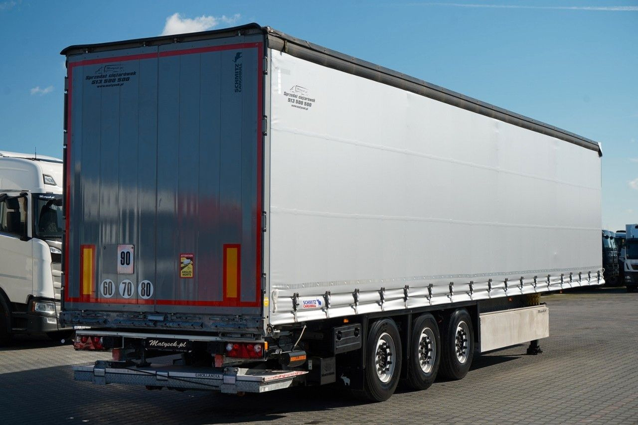 Schmitz Cargobull FIRANKA / WINDA ZAŁADOWCZA / 2x OŚ PODNOSZONA / - Curtainsider semi-trailer: picture 1 Schmitz Cargobull FIRANKA / WINDA ZAŁADOWCZA / 2x OŚ PODNOSZONA / - Curtainsider semi-trailer: picture 1