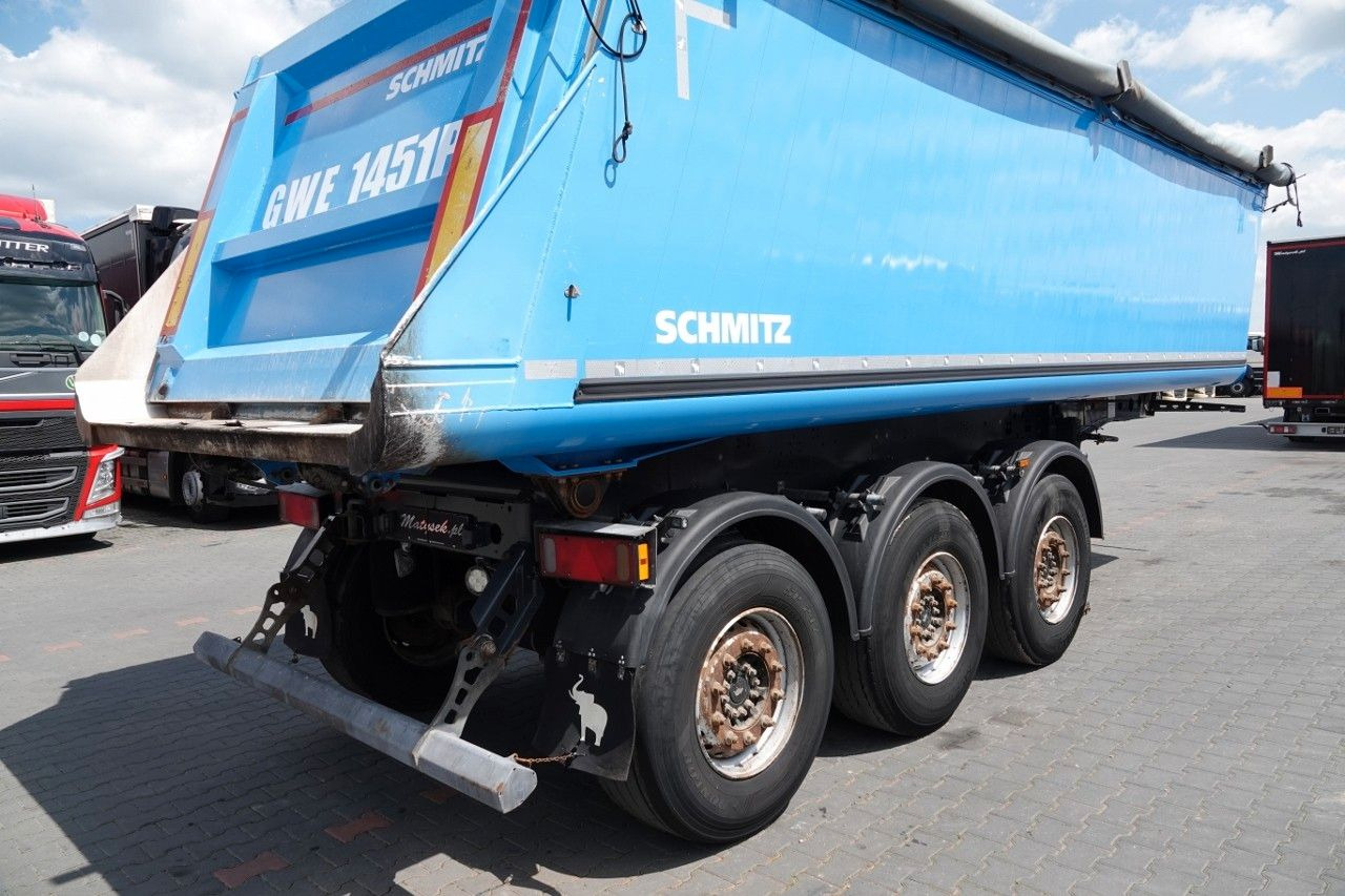 Tipper semi-trailer Schmitz Cargobull WYWROTKA 28 M3 / ALUMINIOWA / OŚ PODNOSZONA: picture 13