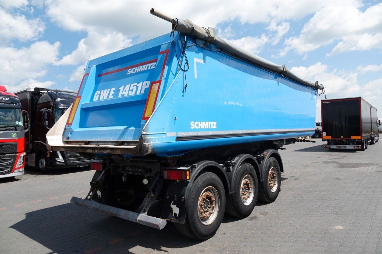 Tipper semi-trailer Schmitz Cargobull WYWROTKA 28 M3 / ALUMINIOWA / OŚ PODNOSZONA: picture 7