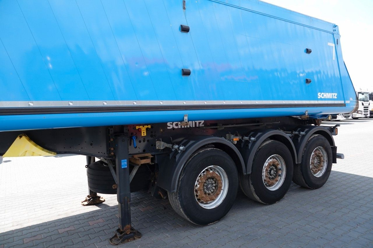 Tipper semi-trailer Schmitz Cargobull WYWROTKA 28 M3 / ALUMINIOWA / OŚ PODNOSZONA: picture 10