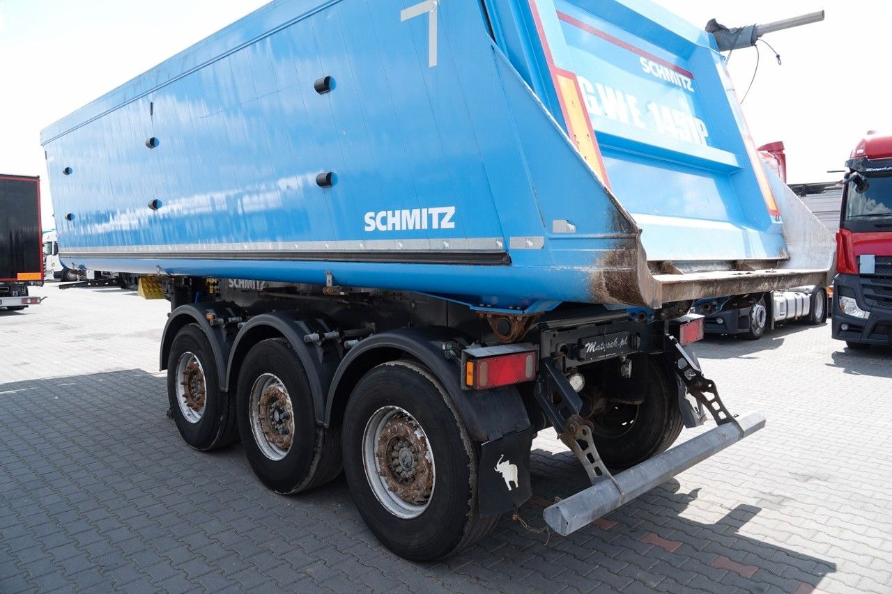 Tipper semi-trailer Schmitz Cargobull WYWROTKA 28 M3 / ALUMINIOWA / OŚ PODNOSZONA: picture 11