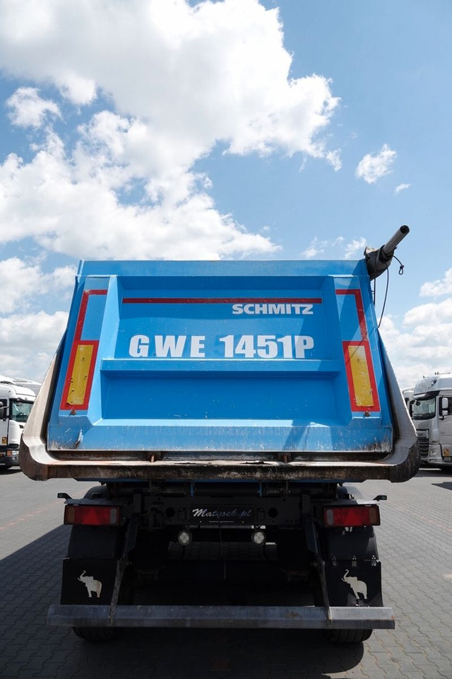 Tipper semi-trailer Schmitz Cargobull WYWROTKA 28 M3 / ALUMINIOWA / OŚ PODNOSZONA: picture 12