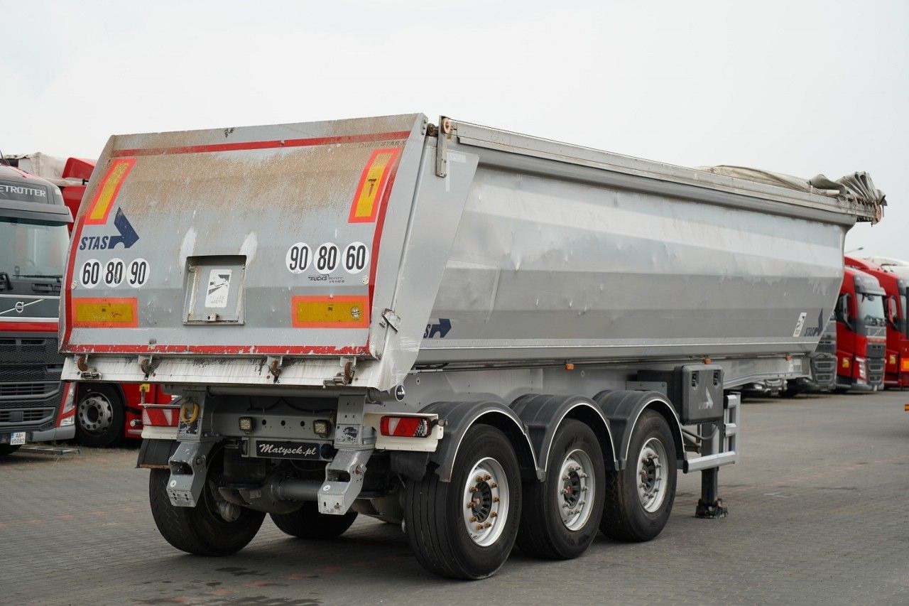Stas WYWROTKA / 26m3 / ALUMINIOWA / OŚ PONOSZONA / S - Tipper semi-trailer: picture 4 Stas WYWROTKA / 26m3 / ALUMINIOWA / OŚ PONOSZONA / S - Tipper semi-trailer: picture 4