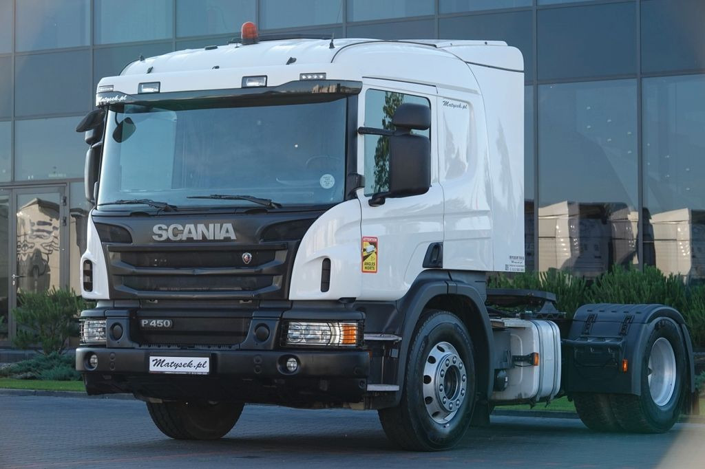 Scania P 450 / RETARDER / NISKA KABINA / WYSOKO ZAWIESZ - Tractor unit: picture 5 Scania P 450 / RETARDER / NISKA KABINA / WYSOKO ZAWIESZ - Tractor unit: picture 5