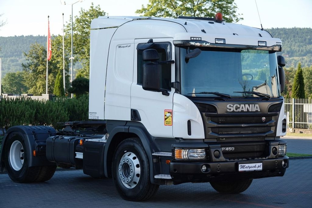 Scania P 450 / RETARDER / NISKA KABINA / WYSOKO ZAWIESZ - Tractor unit: picture 1 Scania P 450 / RETARDER / NISKA KABINA / WYSOKO ZAWIESZ - Tractor unit: picture 1