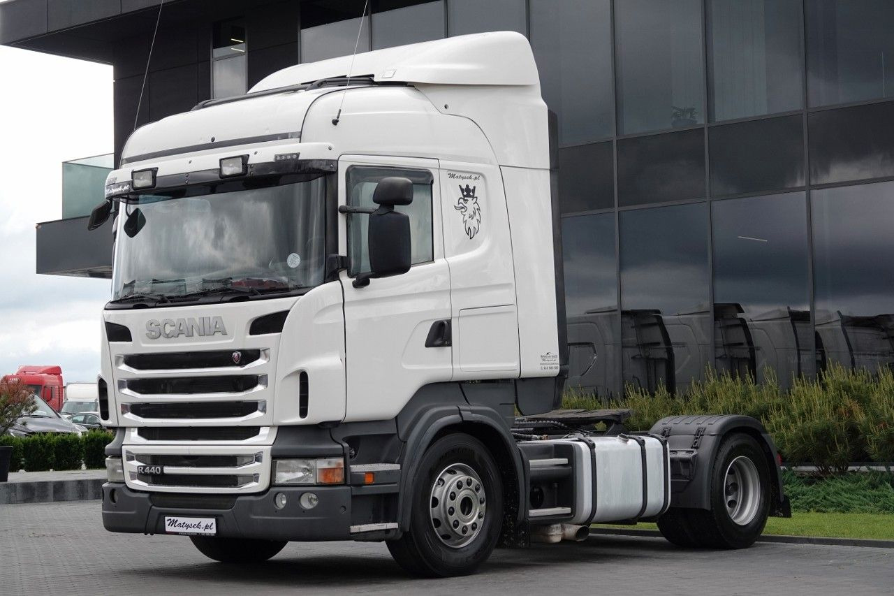 Scania R 440 / HIGHLINE / RETARDER / HYDRAULIKA / MANUA - Tractor unit: picture 1 Scania R 440 / HIGHLINE / RETARDER / HYDRAULIKA / MANUA - Tractor unit: picture 1