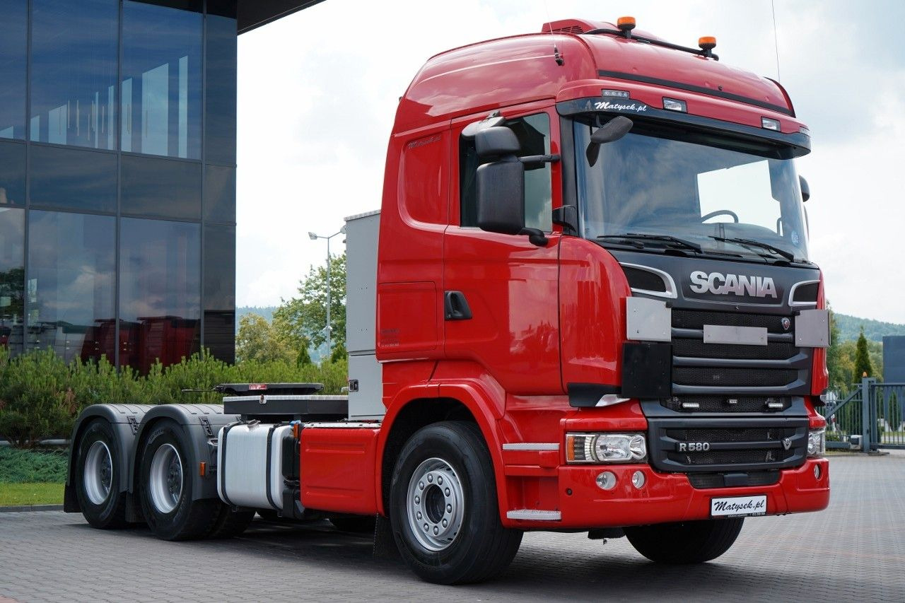 Scania R 580 / V8 / 6x4 / DMC: 150.000 KG / RETARDER / - Tractor unit: picture 1 Scania R 580 / V8 / 6x4 / DMC: 150.000 KG / RETARDER / - Tractor unit: picture 1